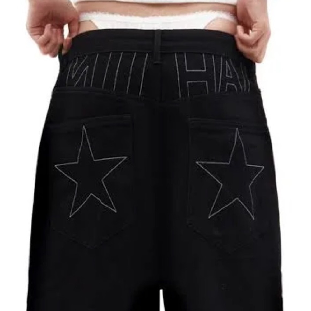 NiiHai Baggy Black Jeans